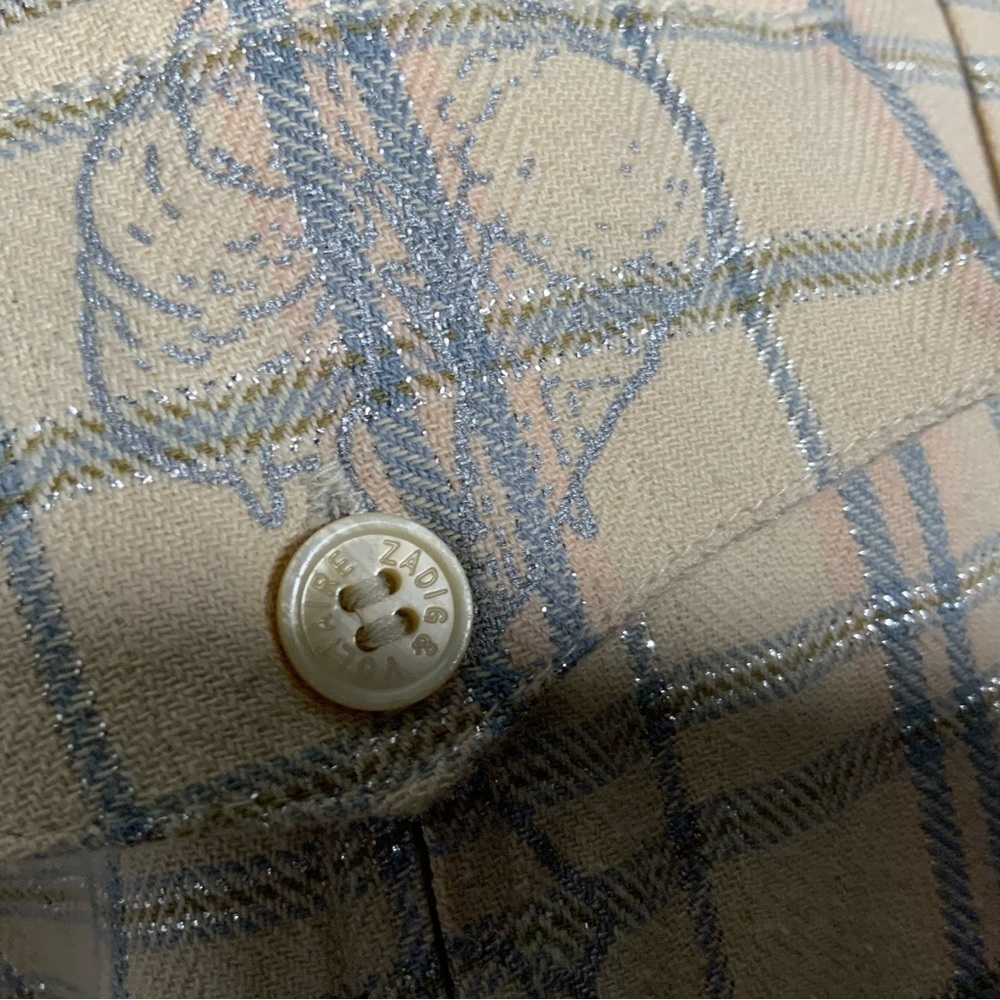 Zadig & Voltaire‎ high fashion shirt. - Picture 14 of 15